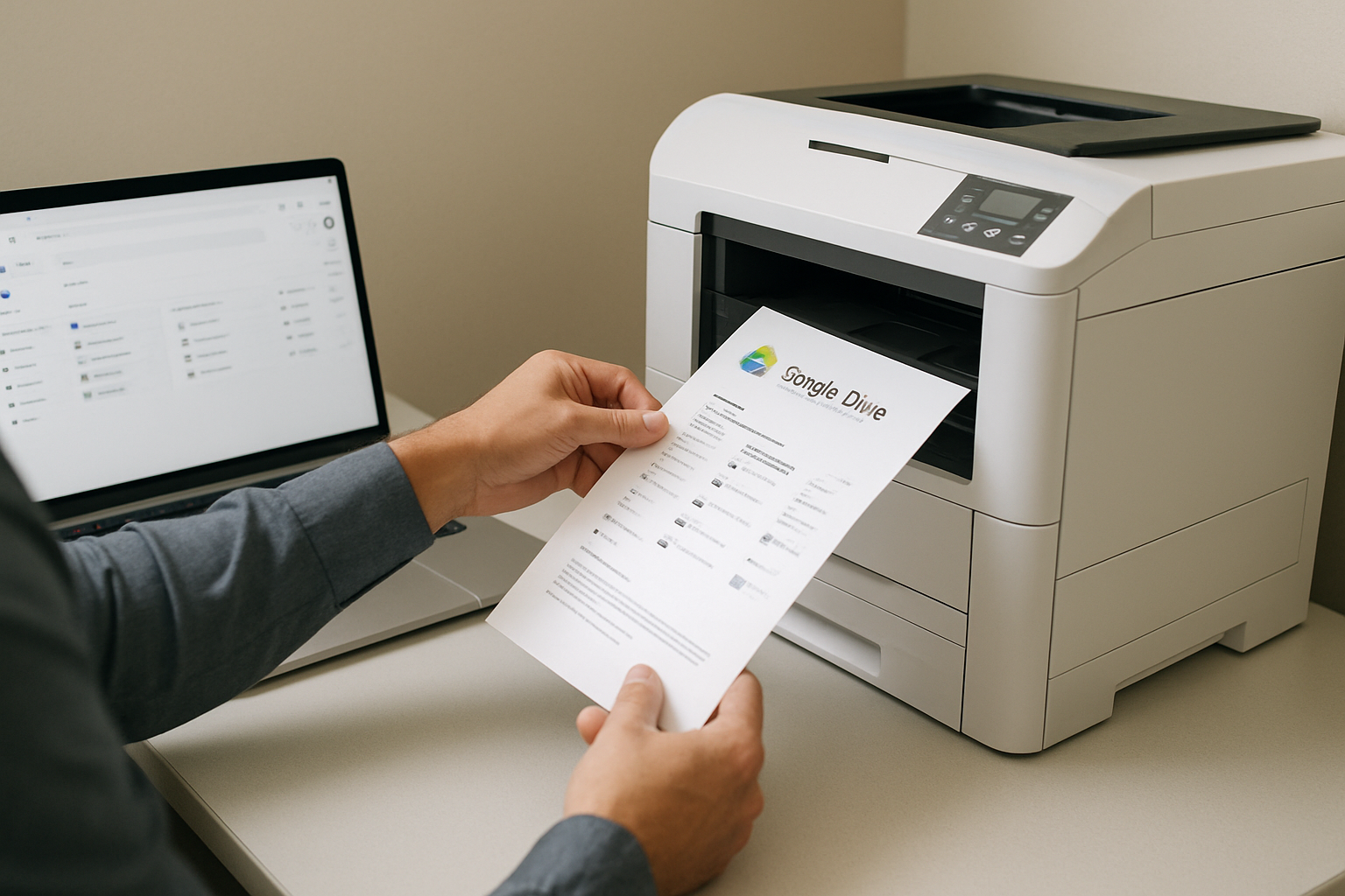 How to Print Documents Directly from Google Drive - Printer Review AU